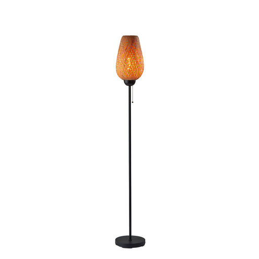 Adesso Hugo Floor Lamp Black (2139-12)