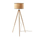 Adesso Jackson Floor Lamp Natural Wood (3769-12)