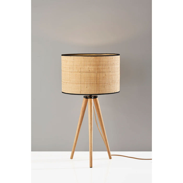 Adesso Jackson Table Lamp Natural Wood (3768-12)