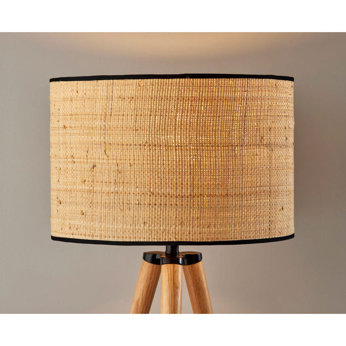 Adesso Jackson Table Lamp Natural Wood (3768-12)