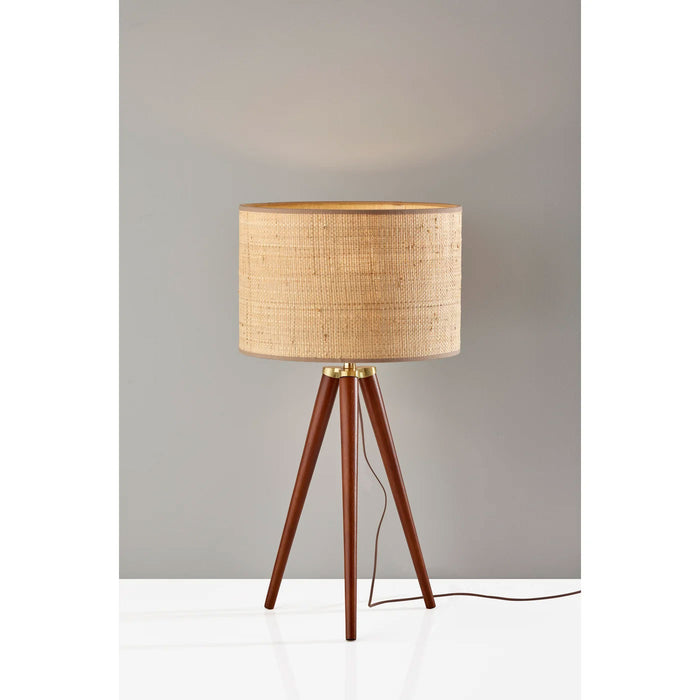 Adesso Jackson Table Lamp Walnut Wood (3768-15)