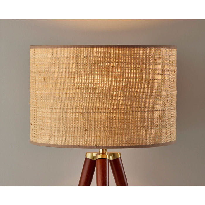 Adesso Jackson Table Lamp Walnut Wood (3768-15)