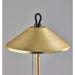 Adesso Kaden Table Lamp Antique Brass (6112-21)