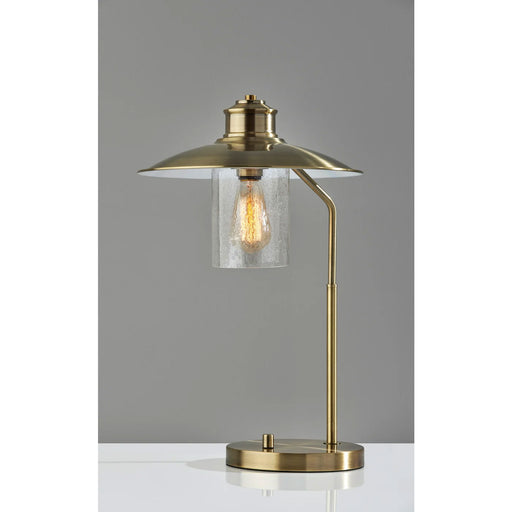 Adesso Kieran Desk Lamp Antique Brass (3884-21)