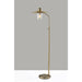 Adesso Kieran Floor Lamp Antique Brass (3885-21)