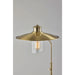 Adesso Kieran Floor Lamp Antique Brass (3885-21)