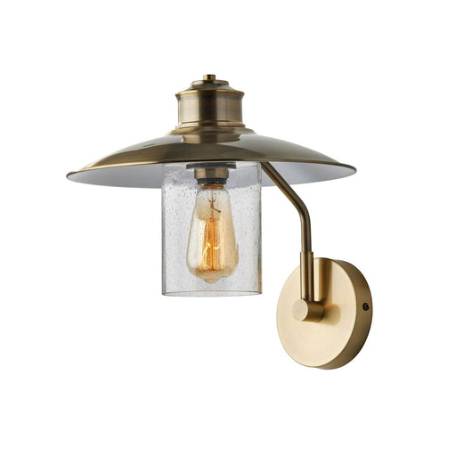 Adesso Kieran Wall Lamp Antique Brass (3882-21)
