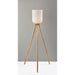 Adesso Kinsley Floor Lamp Natural (1630-12)