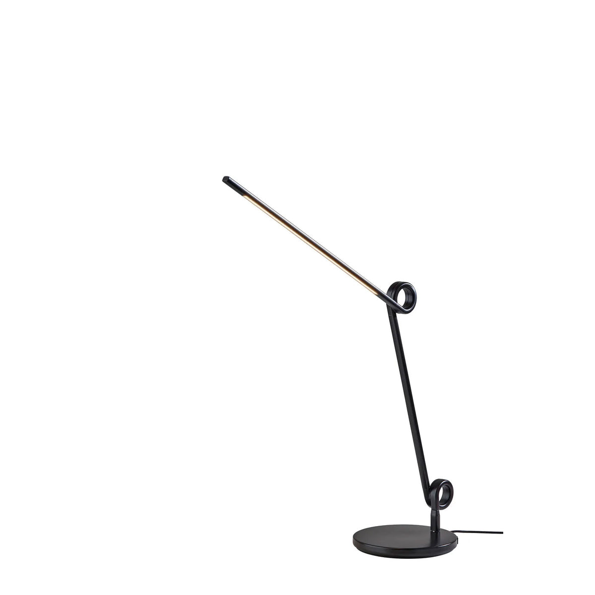 Adesso AD9102-01 Knot LED Desk Lamp Black — Lighting Supply