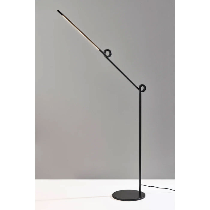 Adesso Knot LED Floor Lamp Black (AD9103-01)