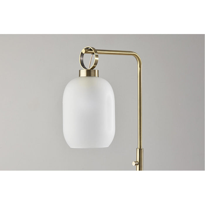 Adesso Lancaster Floor Lamp Antique Brass (3857-21)