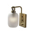 Adesso Lancaster Wall Lamp Antique Brass (3854-21)