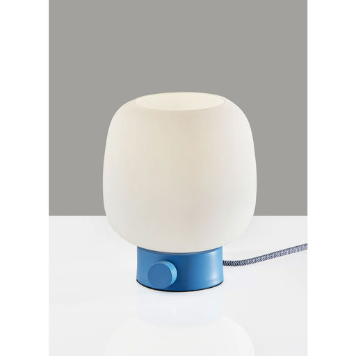 Adesso Leighton Table Lantern Blue (3041-07)