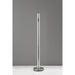 Adesso Marla LED Wall Washer Brushed Steel Frosted Plastic 4000K (2101-22)