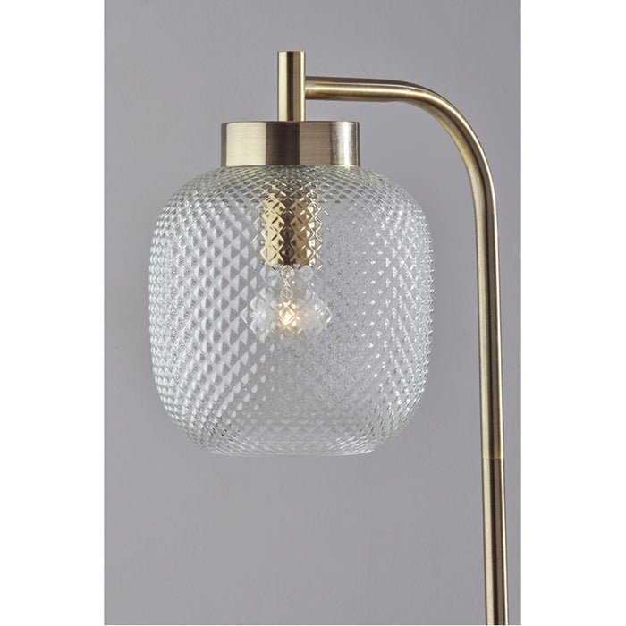 Adesso Natasha Floor Lamp Antique Brass (3779-21)
