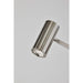 Adesso Newman Task Floor Lamp Polished Nickel (10036310PN)