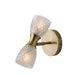 Adesso Nina LED Wall Lamp Antique Brass (3861-21)