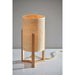 Adesso Quinn Table Lantern Natural Wood (1502-12)