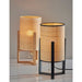 Adesso Quinn Table Lantern Natural Wood (1502-12)