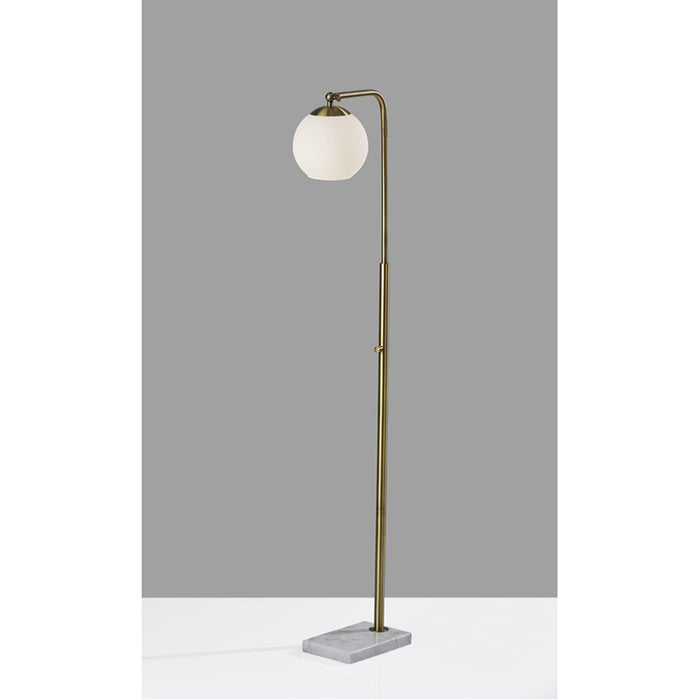 Adesso Remi Floor Lamp Antique Brass (4315-21)