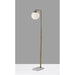 Adesso Remi Floor Lamp Antique Brass (4315-21)