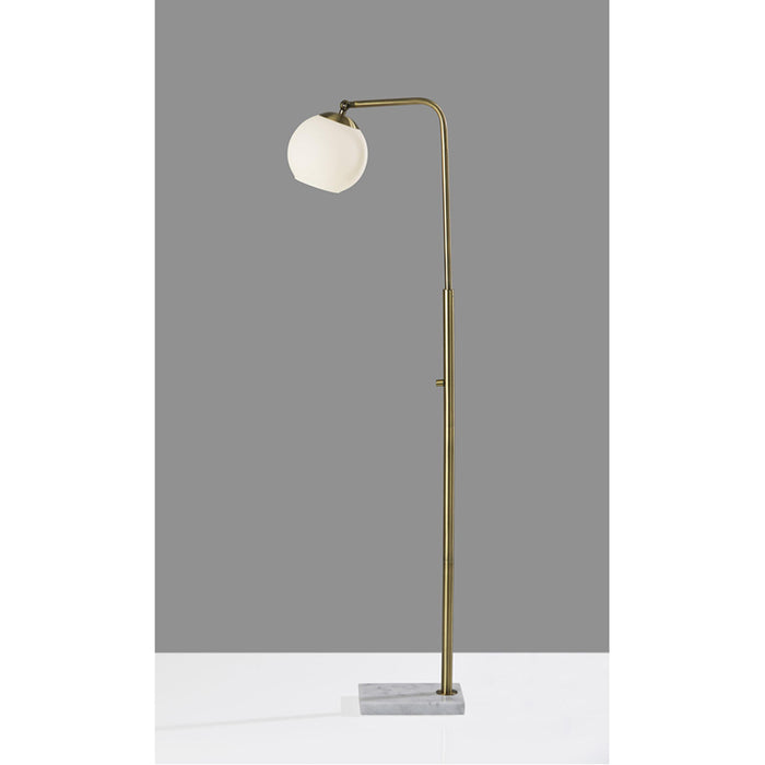 Adesso Remi Floor Lamp Antique Brass (4315-21)