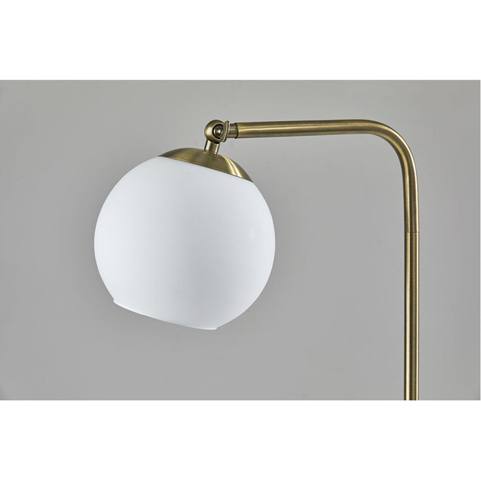 Adesso Remi Floor Lamp Antique Brass (4315-21)