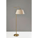 Adesso Rodeo Floor Lamp Antique Brass (3349-21)