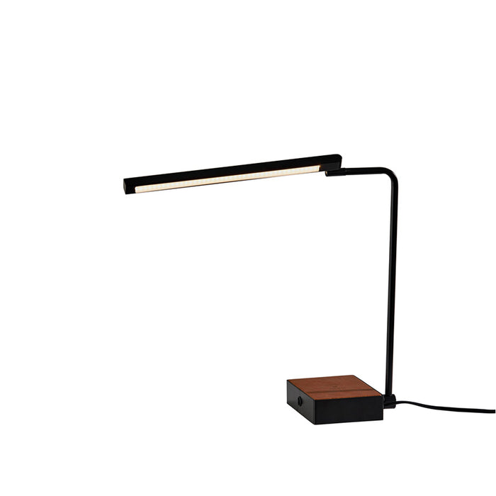 Adesso Sawyer LED Adessocharge Wireless Charging Desk Lamp Black (3039-01)