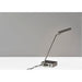 Adesso Sawyer LED Adessocharge Wireless Charging Desk Lamp Brushed Steel (3039-22)