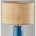 Adesso Sheffield Tall Table Lamp Blue (3732-07)