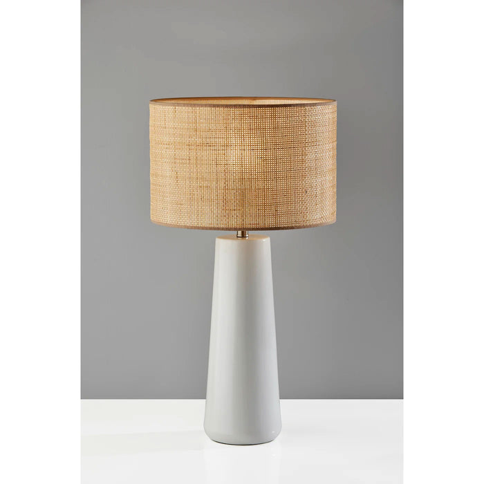 Adesso Sheffield Tall Table Lamp White (3732-02)