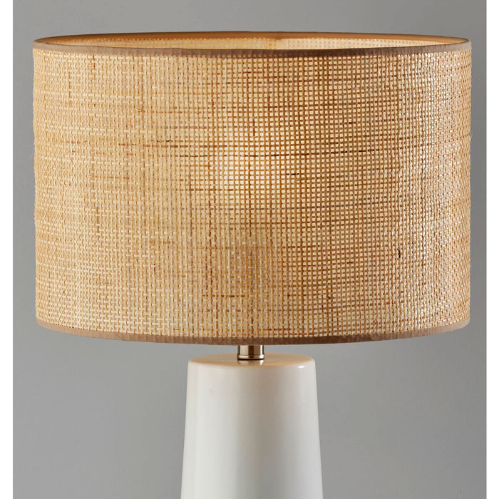 Adesso Sheffield Tall Table Lamp White (3732-02)