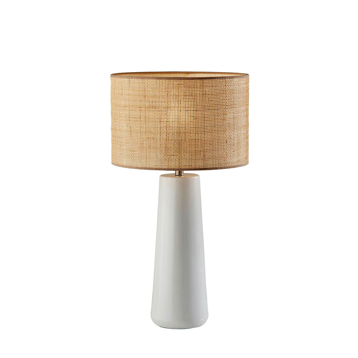 Adesso Sheffield Tall Table Lamp White (3732-02)