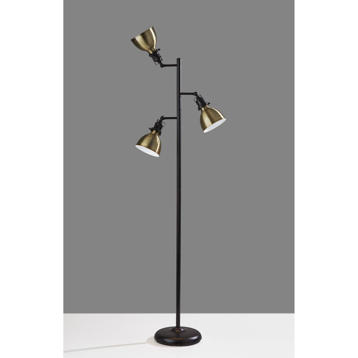 Adesso Simplee Adesso Alden Tree Lamp Antique Bronze And Antique Brass Antique Brass (SL3709-26)