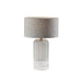 Adesso Simplee Adesso Carrie Large Table Lamp Clear Ribbed Glass (SL3716-03)