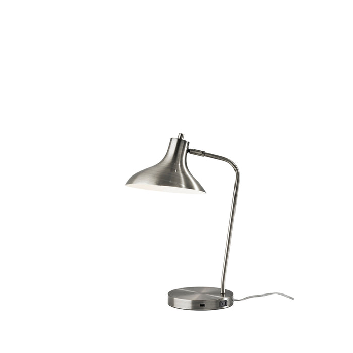 Adesso Simplee Adesso Cleo Desk Lamp Brushed Steel (SL4919-22)