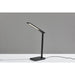 Adesso Simplee Adesso Declan LED Adesso Charge Wireless Charging Multi-Function Desk Lamp Glossy Black Plastic (SL4904-01)