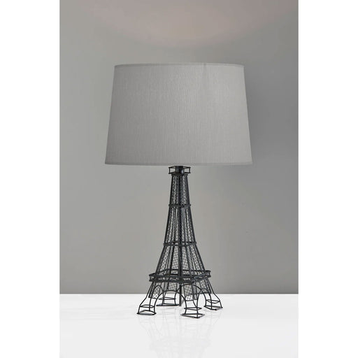 Adesso Simplee Adesso Eiffel Tower Table Lamp Grey Shade (SL5001-03)