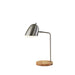 Adesso Simplee Adesso Jude Desk Lamp Brushed Steel And Natural (SL4918-22)
