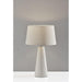 Adesso Simplee Adesso Lana 2 Piece Table Lamp Set Off-White Ceramic (SL1158-02)