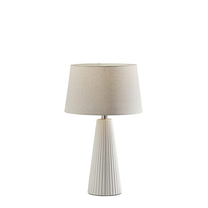 Adesso Simplee Adesso Lana 2 Piece Table Lamp Set Off-White Ceramic (SL1158-02)