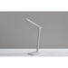 Adesso Simplee Adesso Lennox LED Multi-Function Desk Lamp Matte Silver And Glossy White Plastic (SL4903-02)