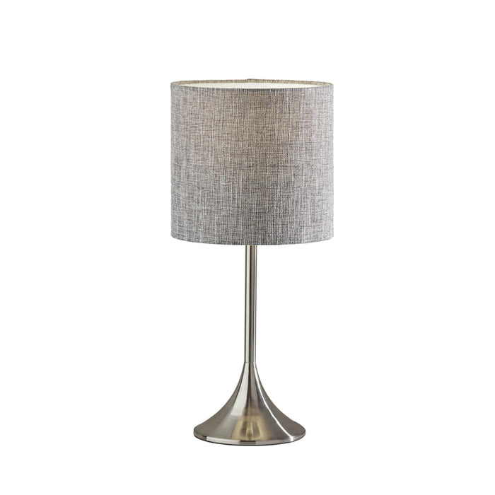 Adesso Simplee Adesso Leslie Table Lamp Brushed Steel (SL1169-22)