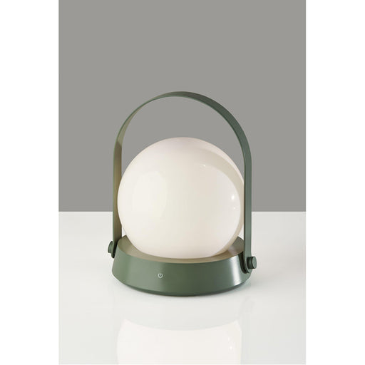 Adesso Simplee Adesso Millie LED Color Changing Table Lantern Sage Green (SL4930-05)