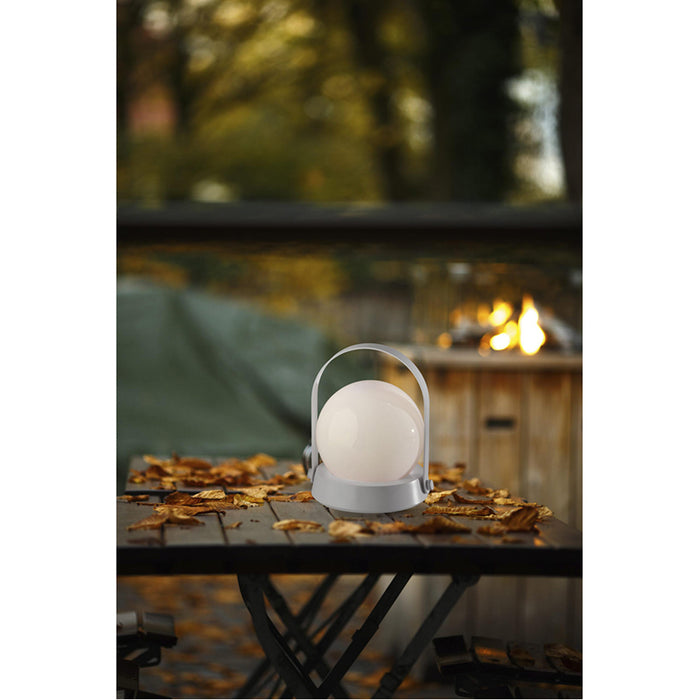 Adesso Simplee Adesso Millie LED Color Changing Table Lantern White (SL4930-02)