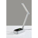 Adesso Simplee Adesso UV-C Sanitizing Desk Lamp With Wireless Charging And Smart Switch White (SL4927-02)