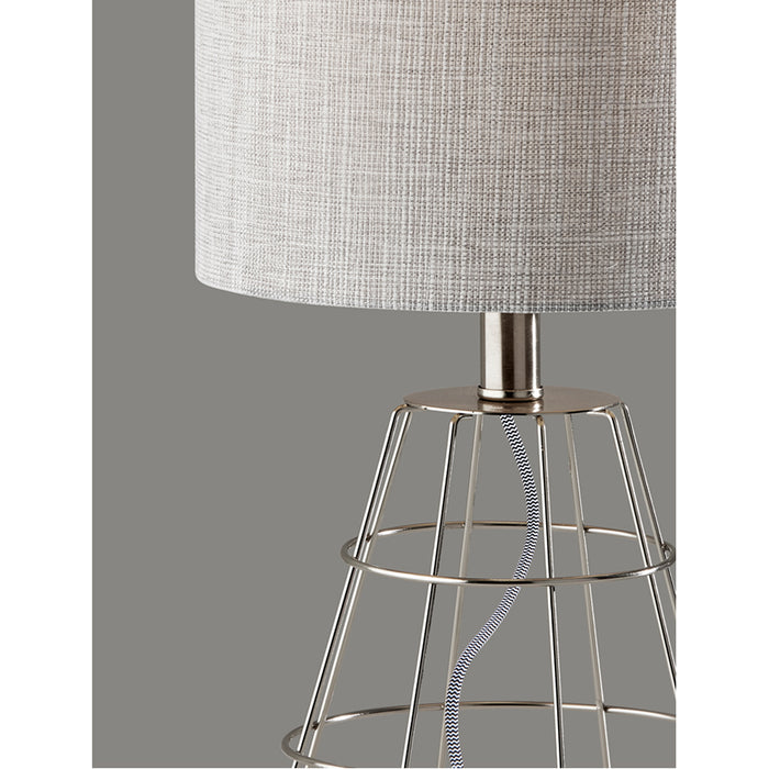 Adesso Simplee Adesso Victor Table Lamp Brushed Steel (SL1153-22)