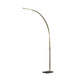 Adesso Sonic LED Arc Lamp With Smart Switch Antique Brass (4236-21)