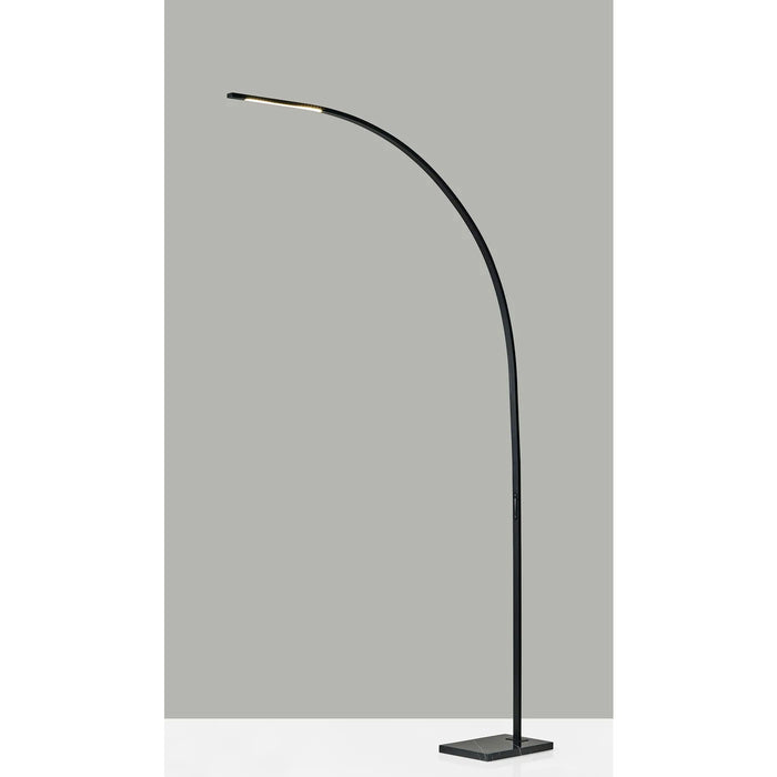 Adesso Sonic LED Arc Lamp With Smart Switch Black (4236-01)